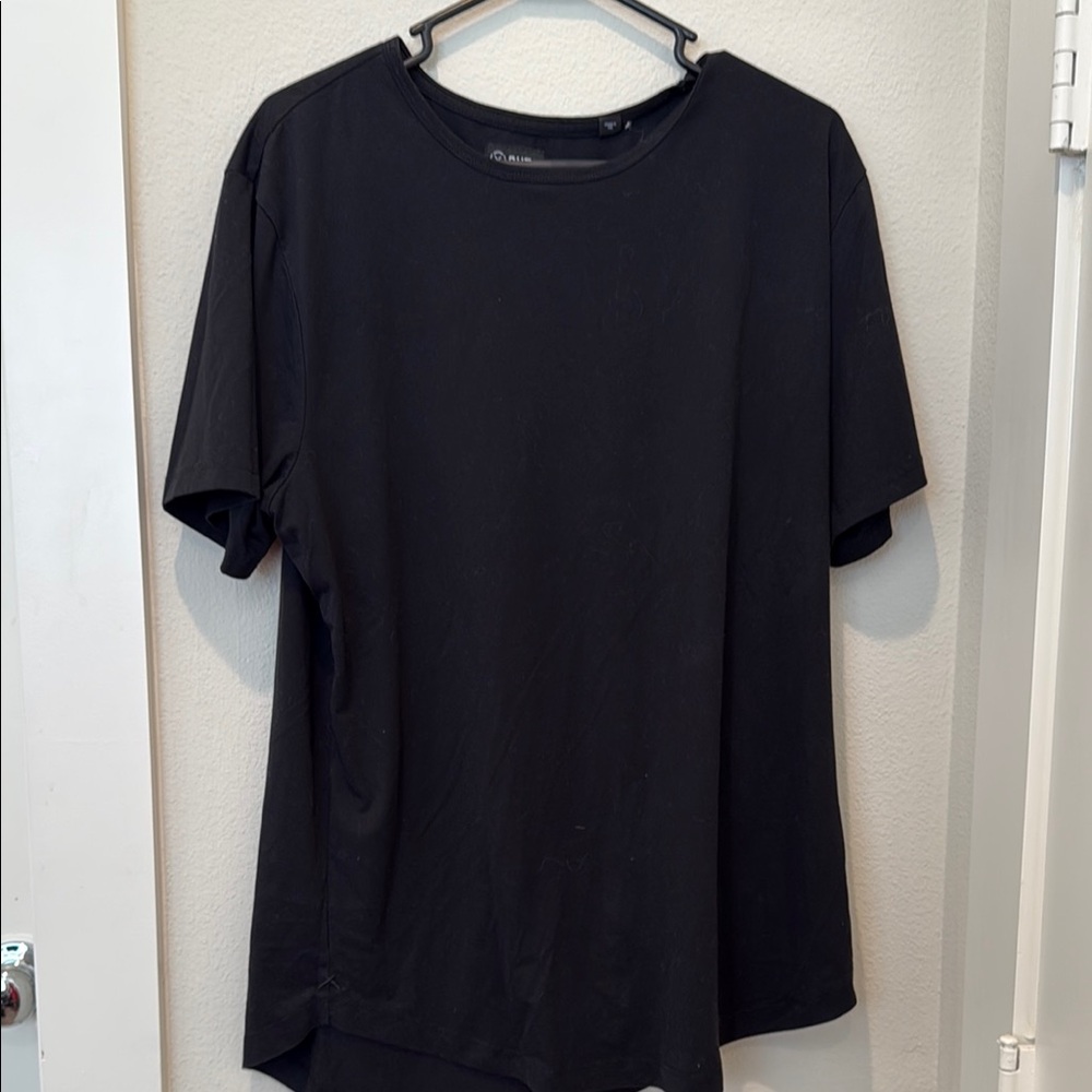 Black Short Sleeve Men’s Cuts T-Shirt